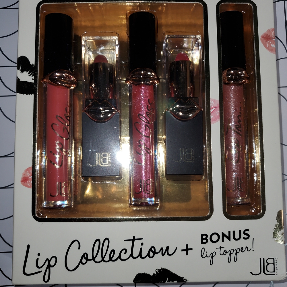 Lip Collection Set — Pink & Rose Gold Shades